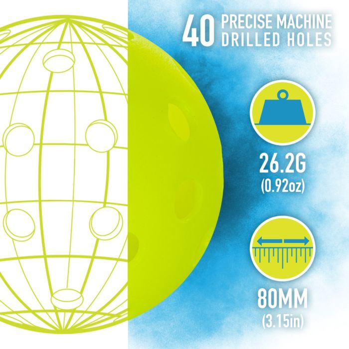 Franklin Sports Oversized Training Pickleballs | Pickleball Sports Quality