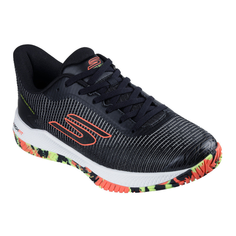 Skechers Viper Court Pro 2.0 Black/Multi  Shoe | Pickleball Sports Trusted