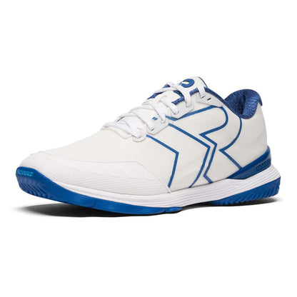 SQAIRZ XRZ™  White/Blue Pickleball Court Shoes | Pickleball Sports Classic