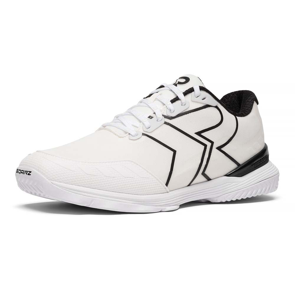 SQAIRZ XRZ™  White/Black Pickleball Court Shoes | Pickleball Sports Everyday