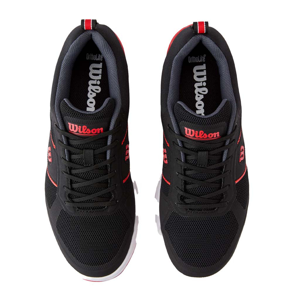 Wilson Rush Pickle Pro  Black/Infrared Pickleball Shoe | Pickleball Sports Customer Favorite