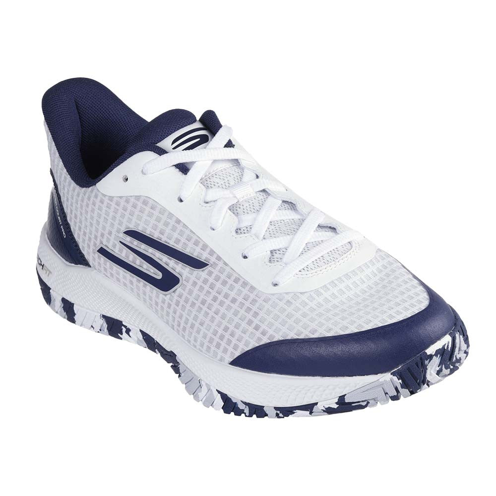 Skechers Viper Court Pro Pickleball Shoe - White/Navy | Pickleball Sports Classic