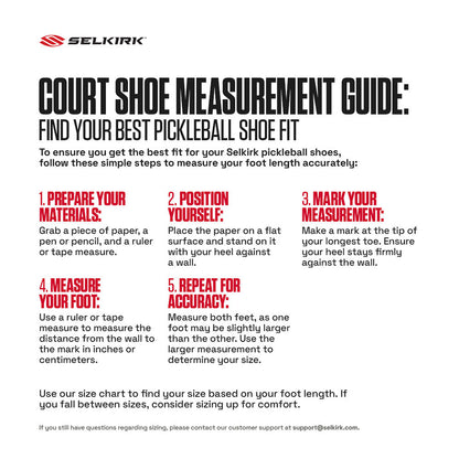 Selkirk CourtStrike Pro  Black Pickleball Shoe | Pickleball Sports Value
