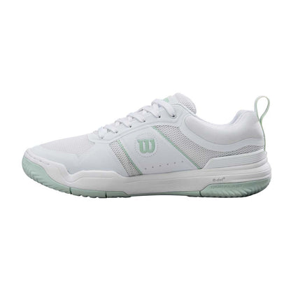 Wilson Pickle Pro White/White/Surf Spray  Pickleball Shoe | Pickleball Sports Everyday