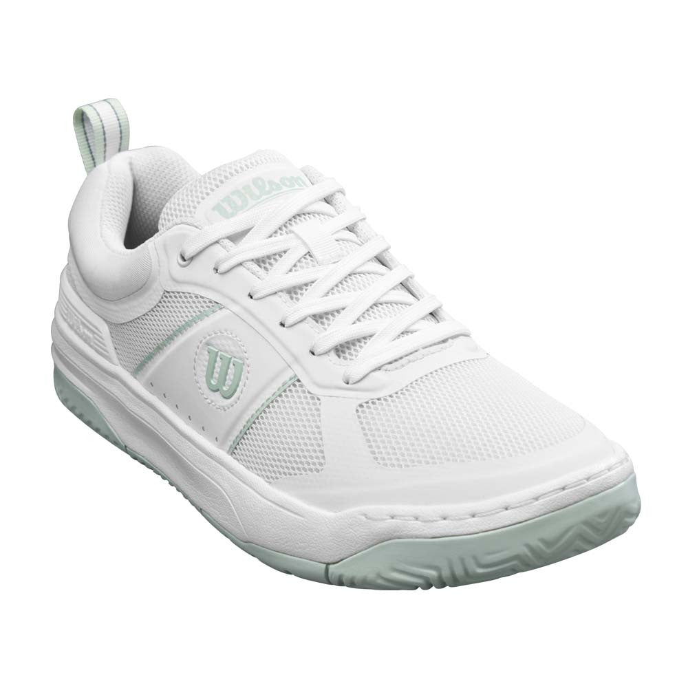 Wilson Pickle Pro White/White/Surf Spray  Pickleball Shoe | Pickleball Sports Everyday