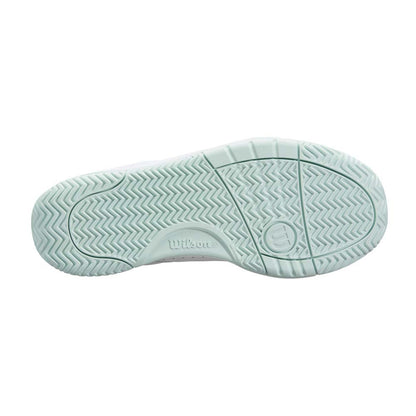 Wilson Pickle Pro White/White/Surf Spray  Pickleball Shoe | Pickleball Sports Everyday