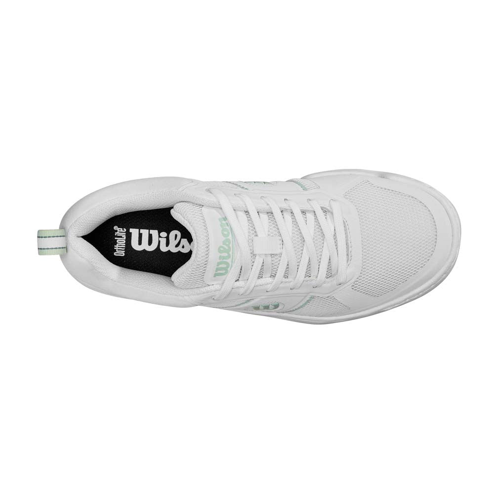 Wilson Pickle Pro White/White/Surf Spray  Pickleball Shoe | Pickleball Sports Everyday