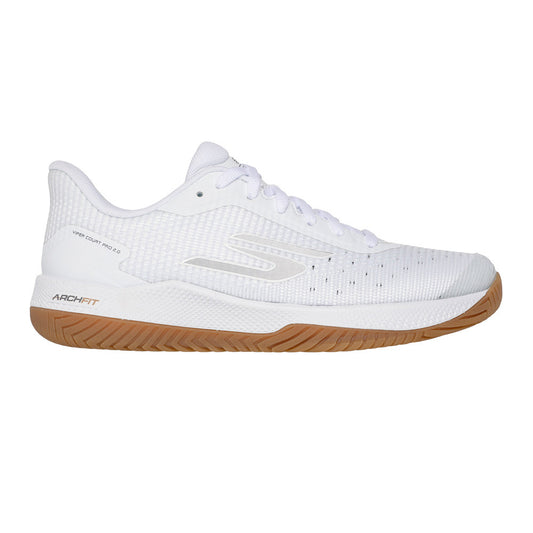 Skechers Viper Court Pro 2.0 White  Shoe | Pickleball Sports Essential