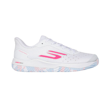 Skechers Viper Court Pro 2.0 White/Multi  Shoe | Pickleball Sports Everyday