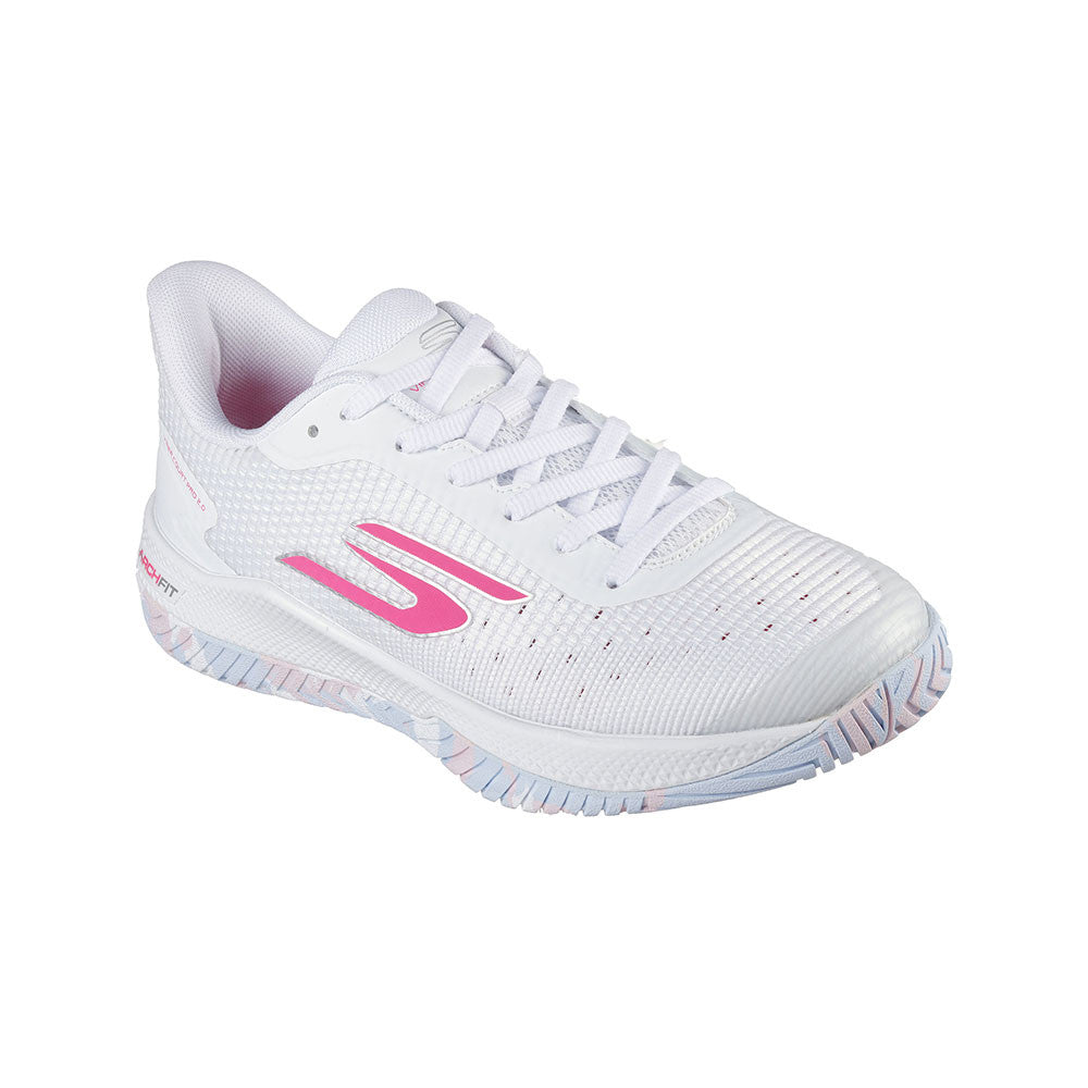Skechers Viper Court Pro 2.0 White/Multi  Shoe | Pickleball Sports Everyday