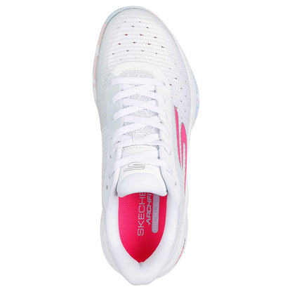 Skechers Viper Court Pro 2.0 White/Multi  Shoe | Pickleball Sports Everyday
