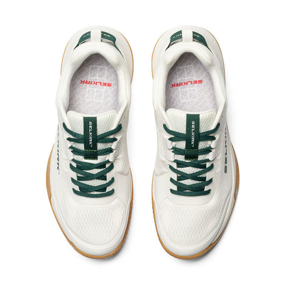 Selkirk CourtStrike 2.0 Pickleball Shoe -  White/Dark Green | Pickleball Sports Latest