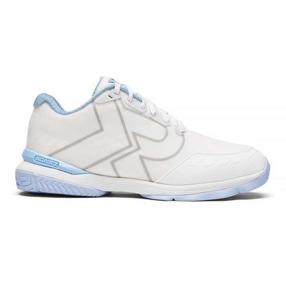 SQAIRZ XRZ™ White/Light Blue  Pickleball Court Shoes | Pickleball Sports Customer Favorite