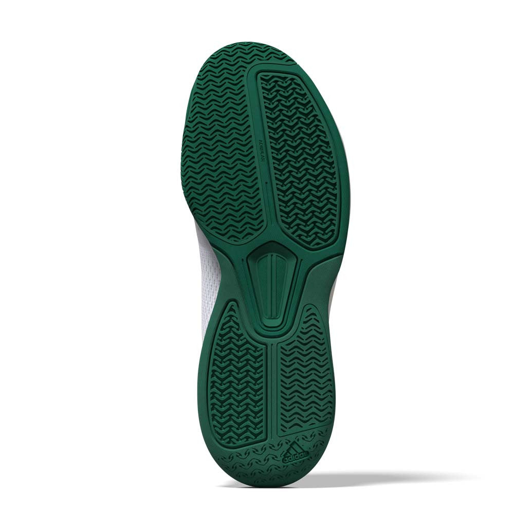adidas White/Black/Green Courtflash  Pickleball Shoe | Pickleball Sports Everyday