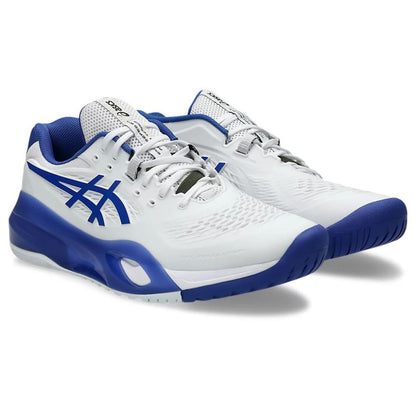 ASICS Gel-Resolution X Court Shoe - White/Dark Cobalt | Pickleball Sports Value