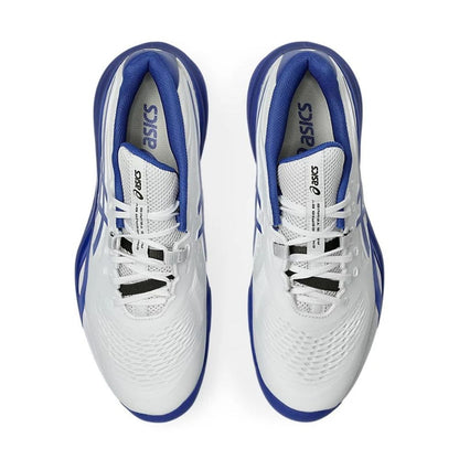 ASICS Gel-Resolution X Court Shoe - White/Dark Cobalt | Pickleball Sports Value