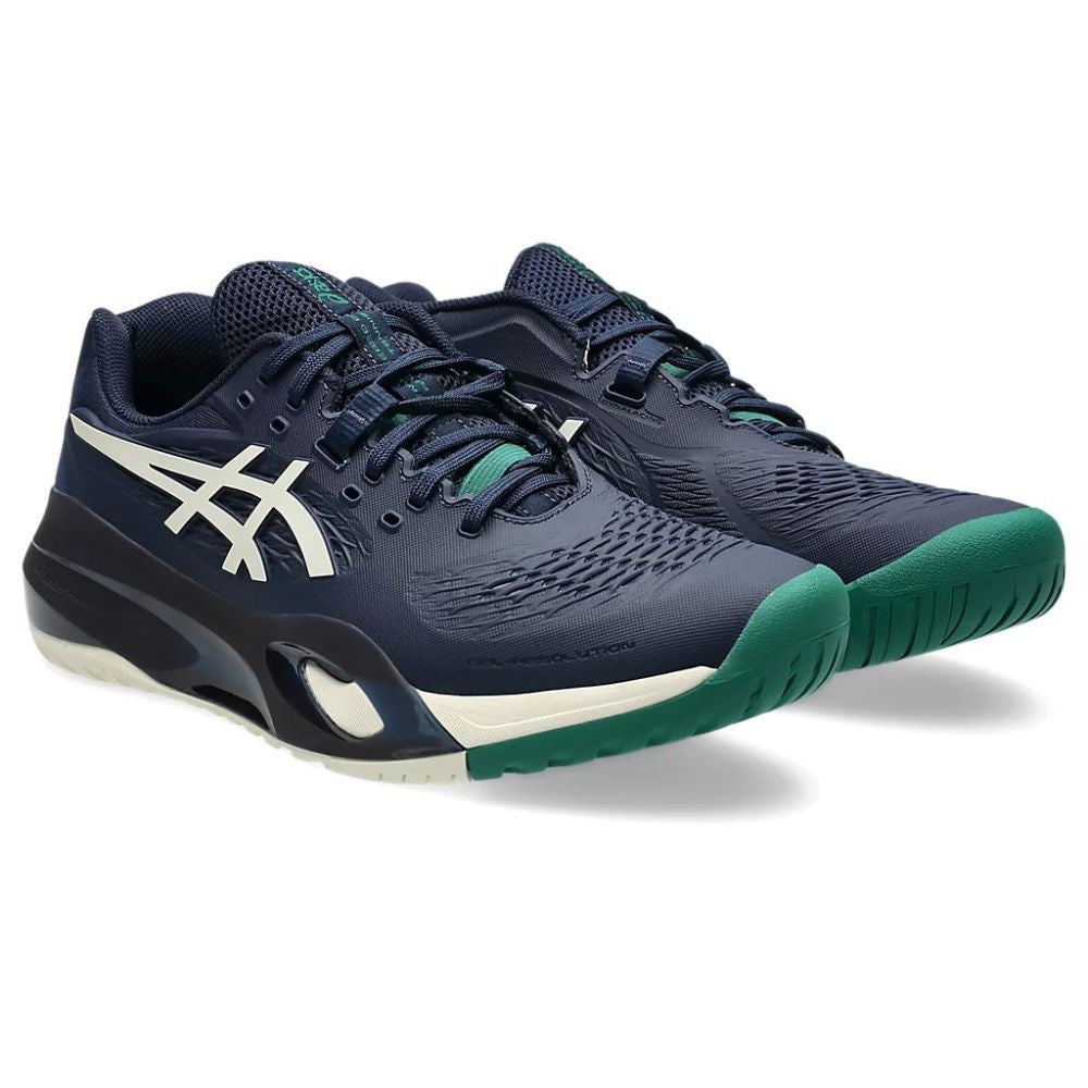 ASICS Gel-Resolution X Court Shoe - Midnight/Cream | Pickleball Sports Great Value