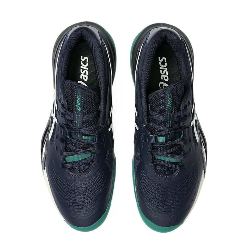 ASICS Gel-Resolution X Court Shoe - Midnight/Cream | Pickleball Sports Great Value