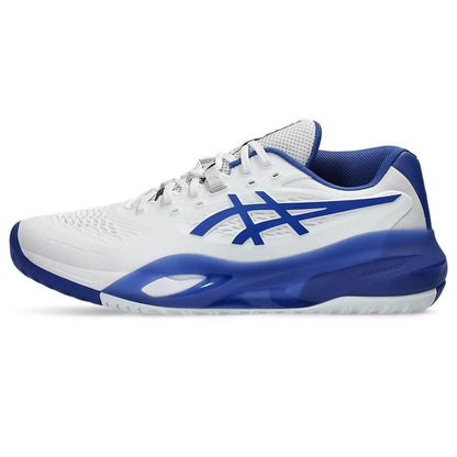 ASICS Gel-Resolution X Wide Court Shoe - White/Dark Cobalt | Pickleball Sports Latest