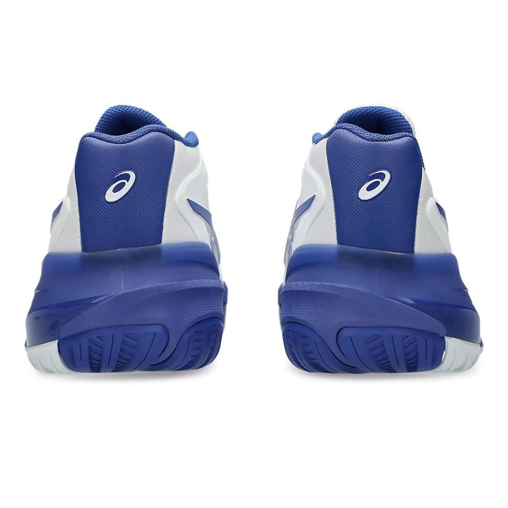 ASICS Gel-Resolution X Wide Court Shoe - White/Dark Cobalt | Pickleball Sports Latest