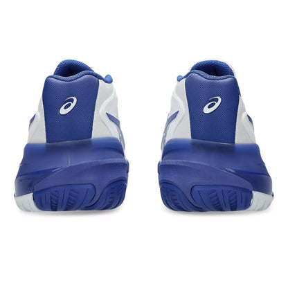 ASICS Gel-Resolution X Wide Court Shoe - White/Dark Cobalt | Pickleball Sports Latest