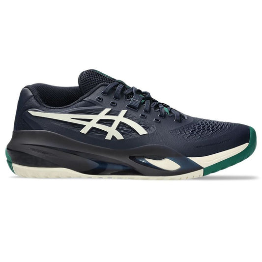 ASICS Gel-Resolution X Wide Court Shoe - White/Dark Cobalt | Pickleball Sports Trusted