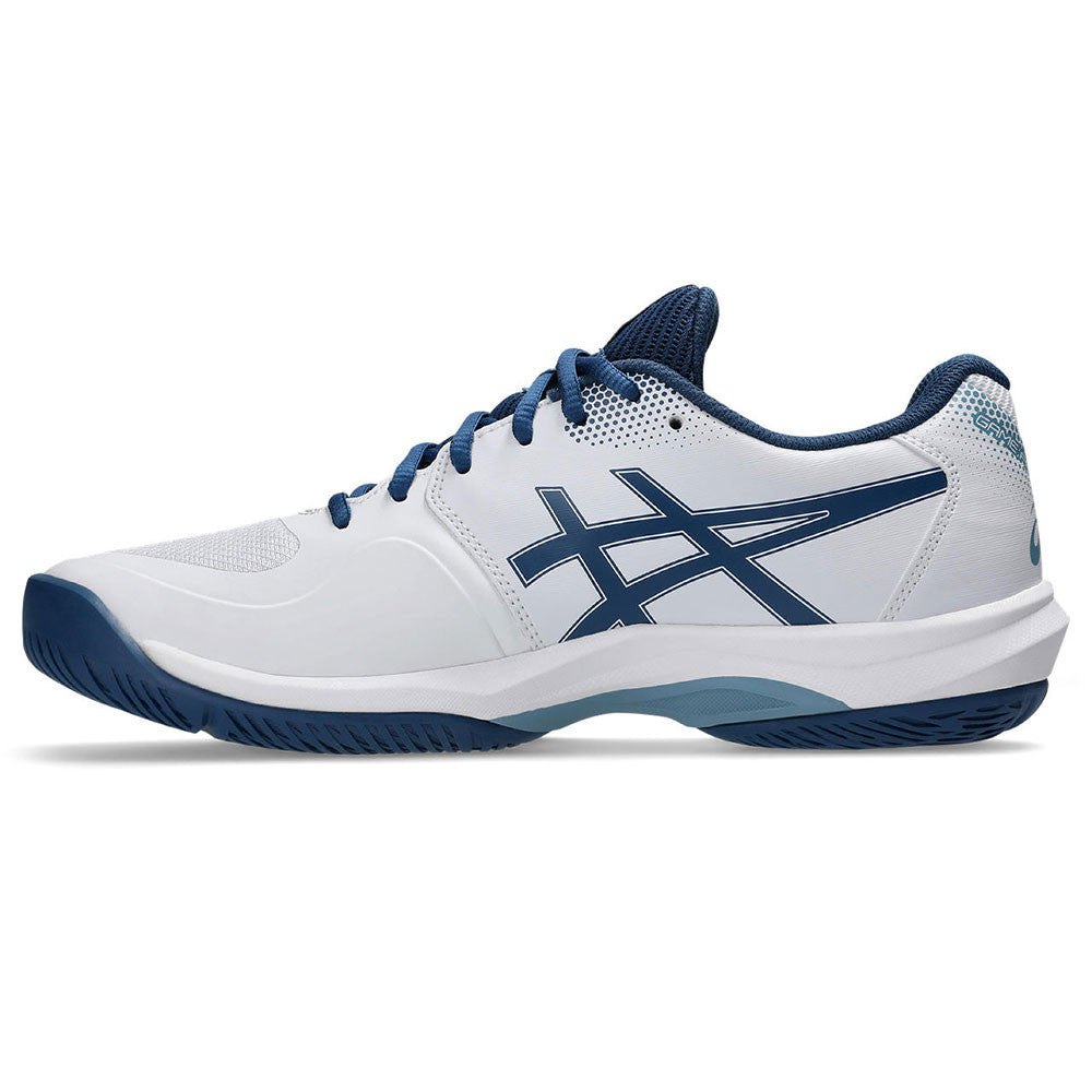ASICS Game FF Pickleball Court Shoe - White/Twilight Blue | Pickleball Sports Customer Favorite