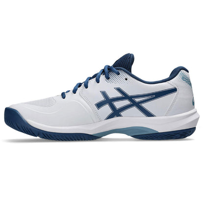 ASICS Game FF Pickleball Court Shoe - White/Twilight Blue | Pickleball Sports Customer Favorite
