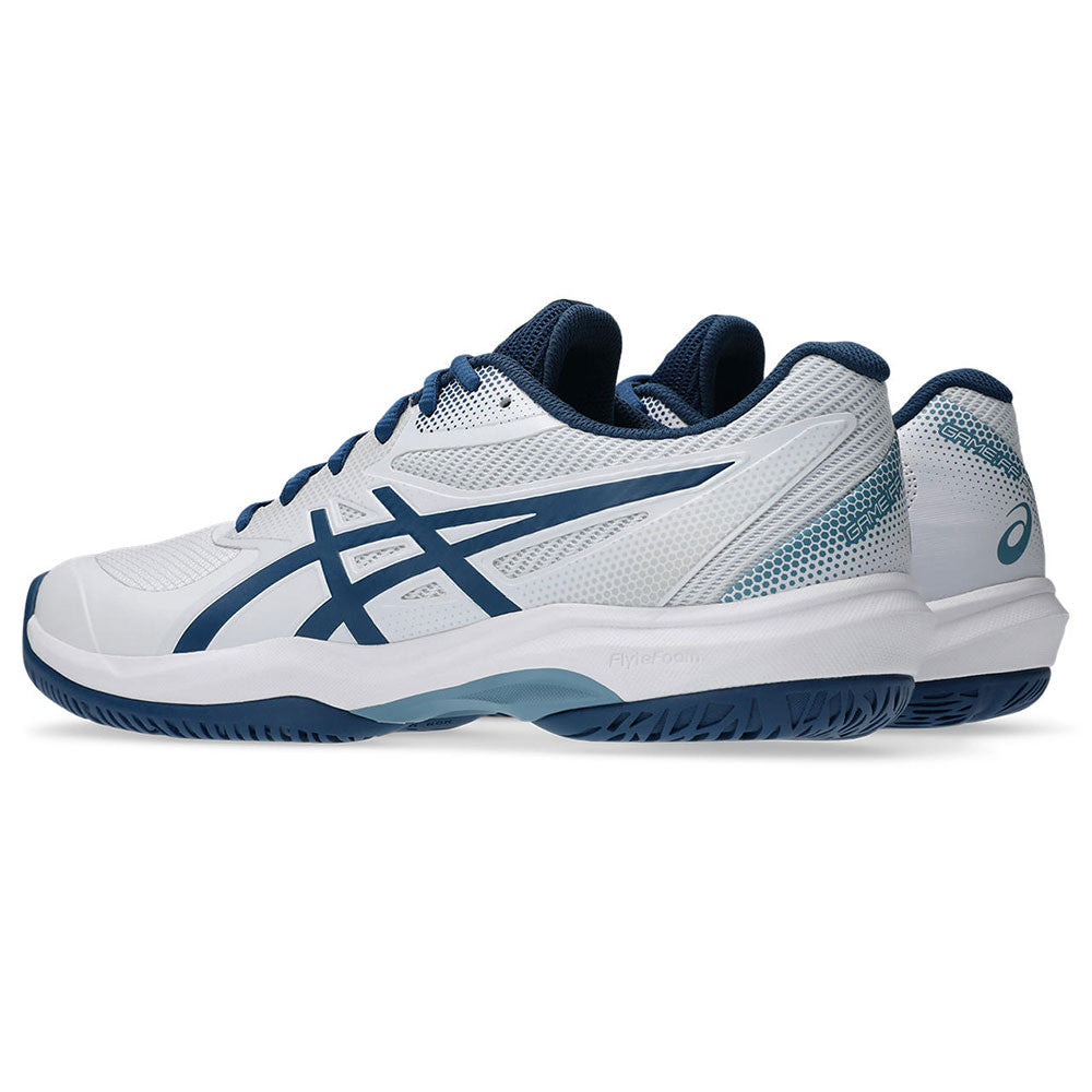 ASICS Game FF Pickleball Court Shoe - White/Twilight Blue | Pickleball Sports Customer Favorite