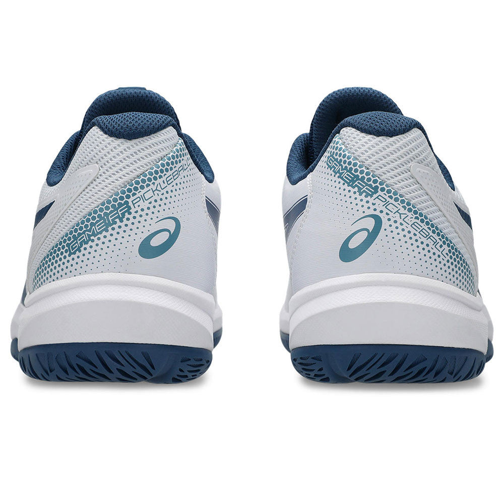 ASICS Game FF Pickleball Court Shoe - White/Twilight Blue | Pickleball Sports Customer Favorite