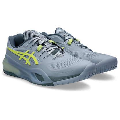 ASICS Gel-Resolution X Court Shoe - Grey Blue/Pistachio | Pickleball Sports Essential