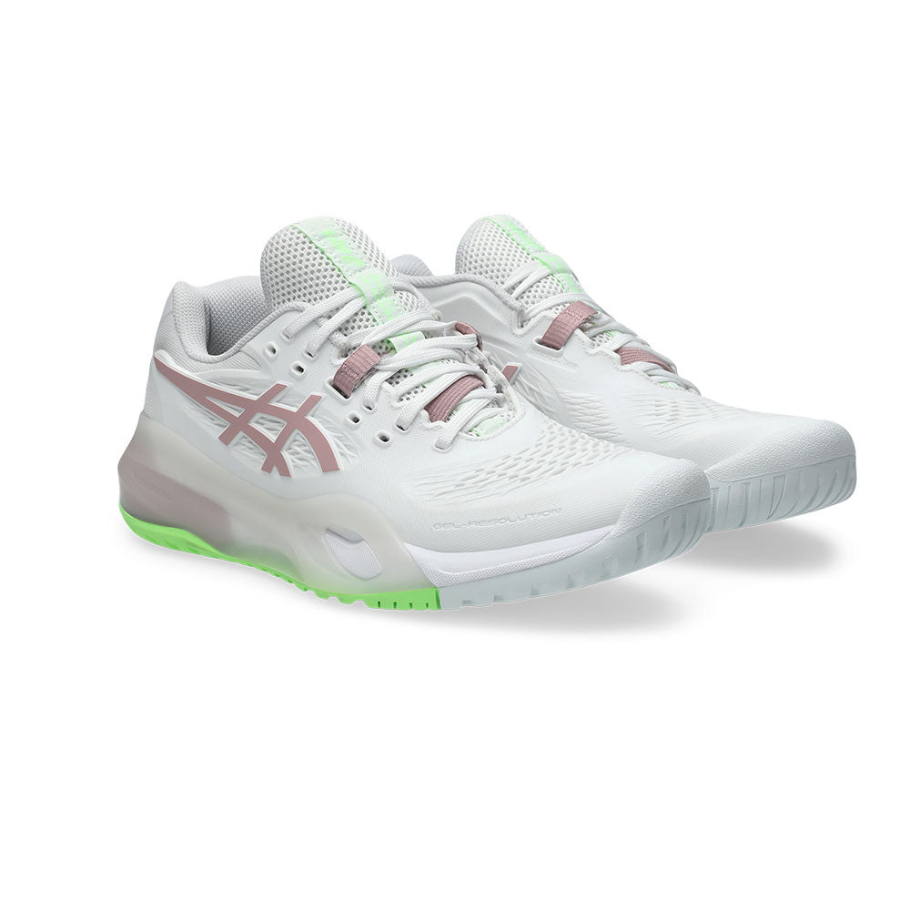 ASICS Gel Resolution X Pickleball Shoe - White/Monument Blue | Pickleball Sports Everyday