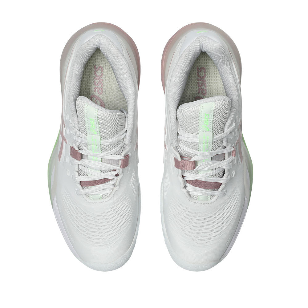 ASICS Gel Resolution X Pickleball Shoe - White/Monument Blue | Pickleball Sports Everyday