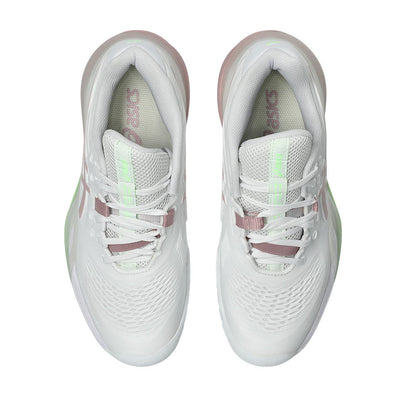 ASICS Gel Resolution X Pickleball Shoe - White/Monument Blue | Pickleball Sports Everyday
