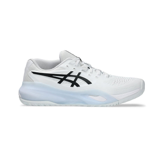 ASICS Gel-Resolution X 2E  Wide Court Shoe - White/Black | Pickleball Sports Value
