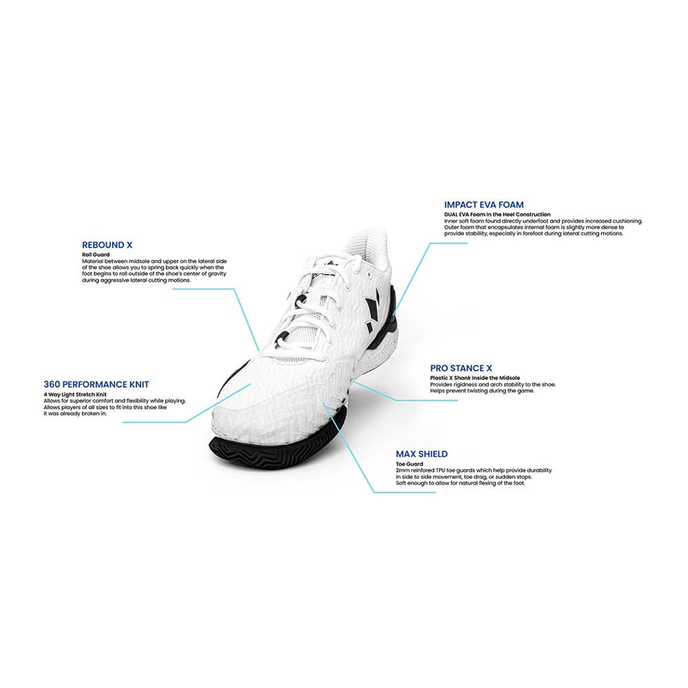 Diadem Court Burst  Pickleball Court Shoe | Pickleball Sports Quality