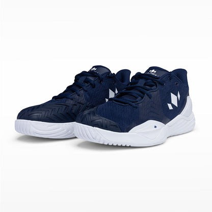 Diadem Court Burst Wide Court Shoe - Unisex - Navy/White | Pickleball Sports Classic