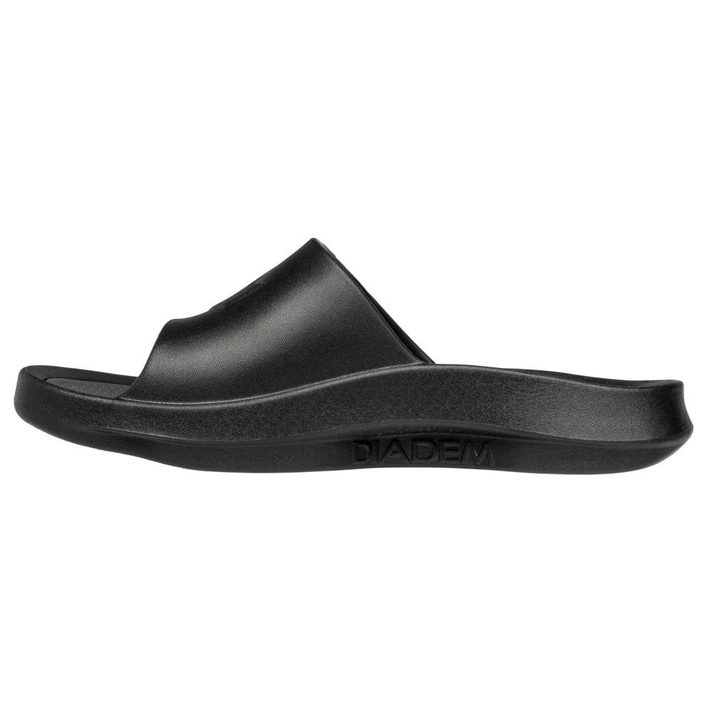 Diadem Recovery Court Slide - Unisex - Black | Pickleball Sports Value