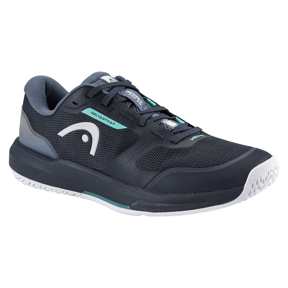HEAD Revolt Evo 5.0 Court Shoe - Blueberry/Teal - PickleballCentral.com | Pickleball Sports Top Pick