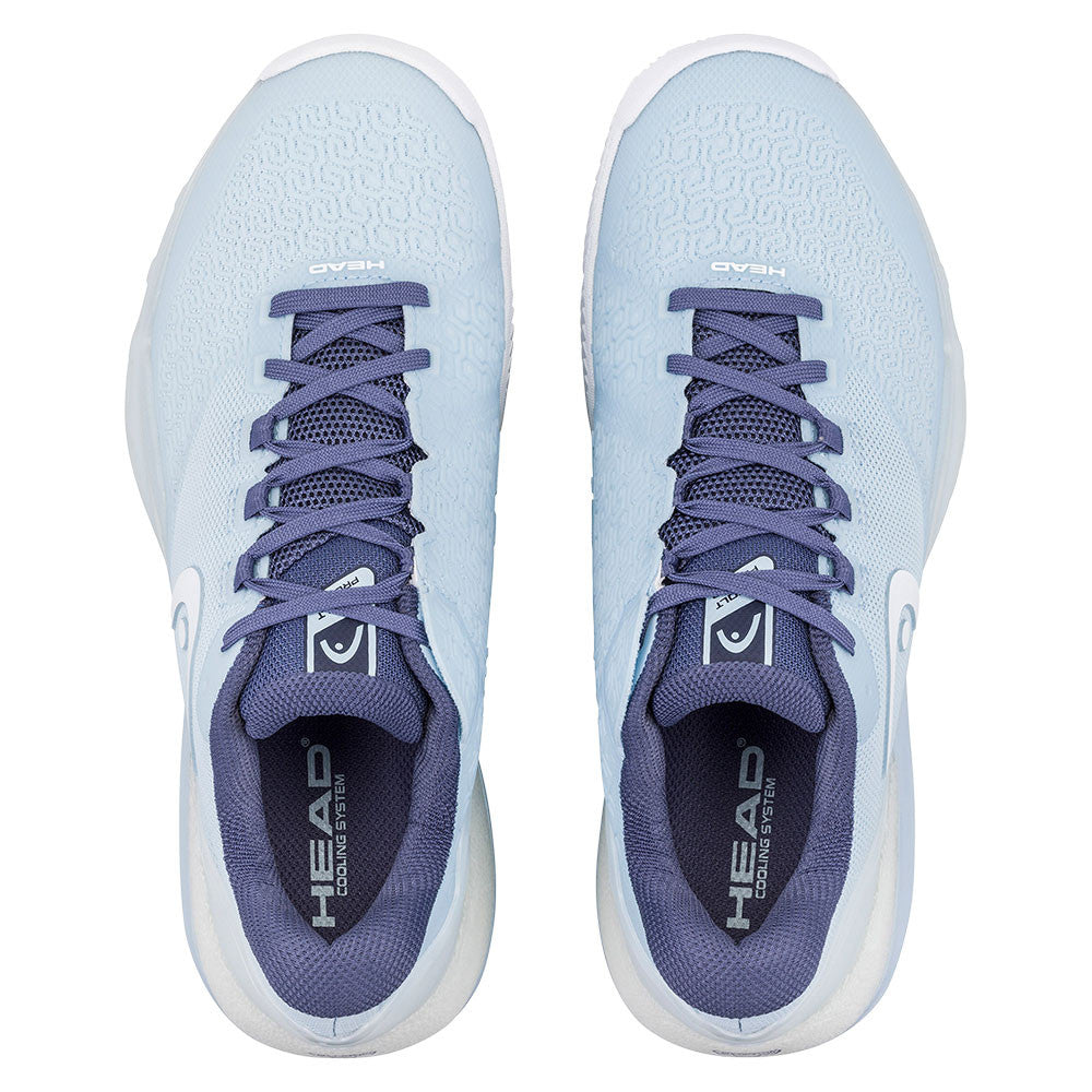 HEAD Revolt Pro 5.0 Court Shoe - Light Blue/Dark Blue | Pickleball Sports Great Value