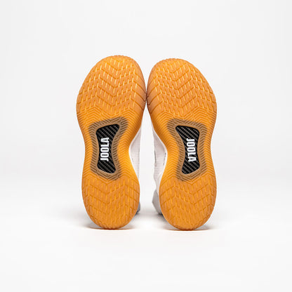 JOOLA FUNKSH1n_PB: R4lly Pickleball Shoe - White/Gum | Pickleball Sports Essential