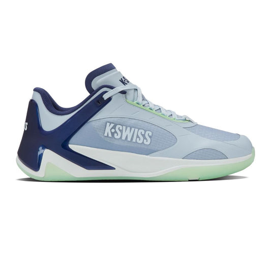 K-Swiss K-Frame Pickleball Shoe - Artic Ice/Oceana/Patina Green | Pickleball Sports Great Value