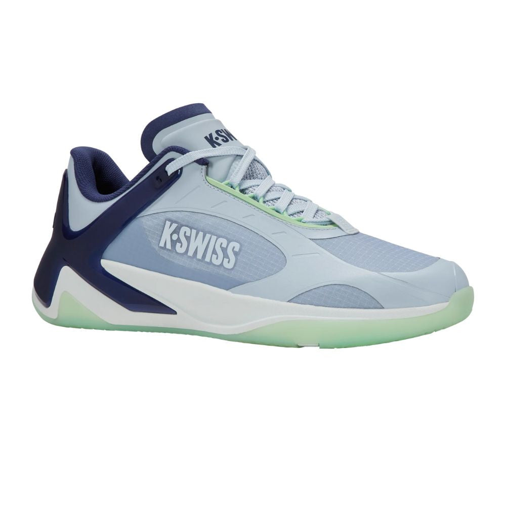 K-Swiss K-Frame Pickleball Shoe - Artic Ice/Oceana/Patina Green | Pickleball Sports Great Value