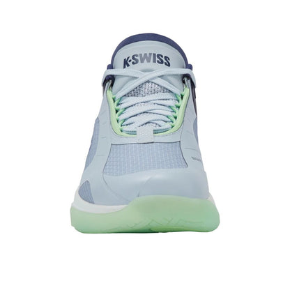 K-Swiss K-Frame Pickleball Shoe - Artic Ice/Oceana/Patina Green | Pickleball Sports Great Value