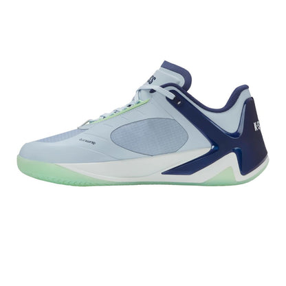 K-Swiss K-Frame Pickleball Shoe - Artic Ice/Oceana/Patina Green | Pickleball Sports Great Value