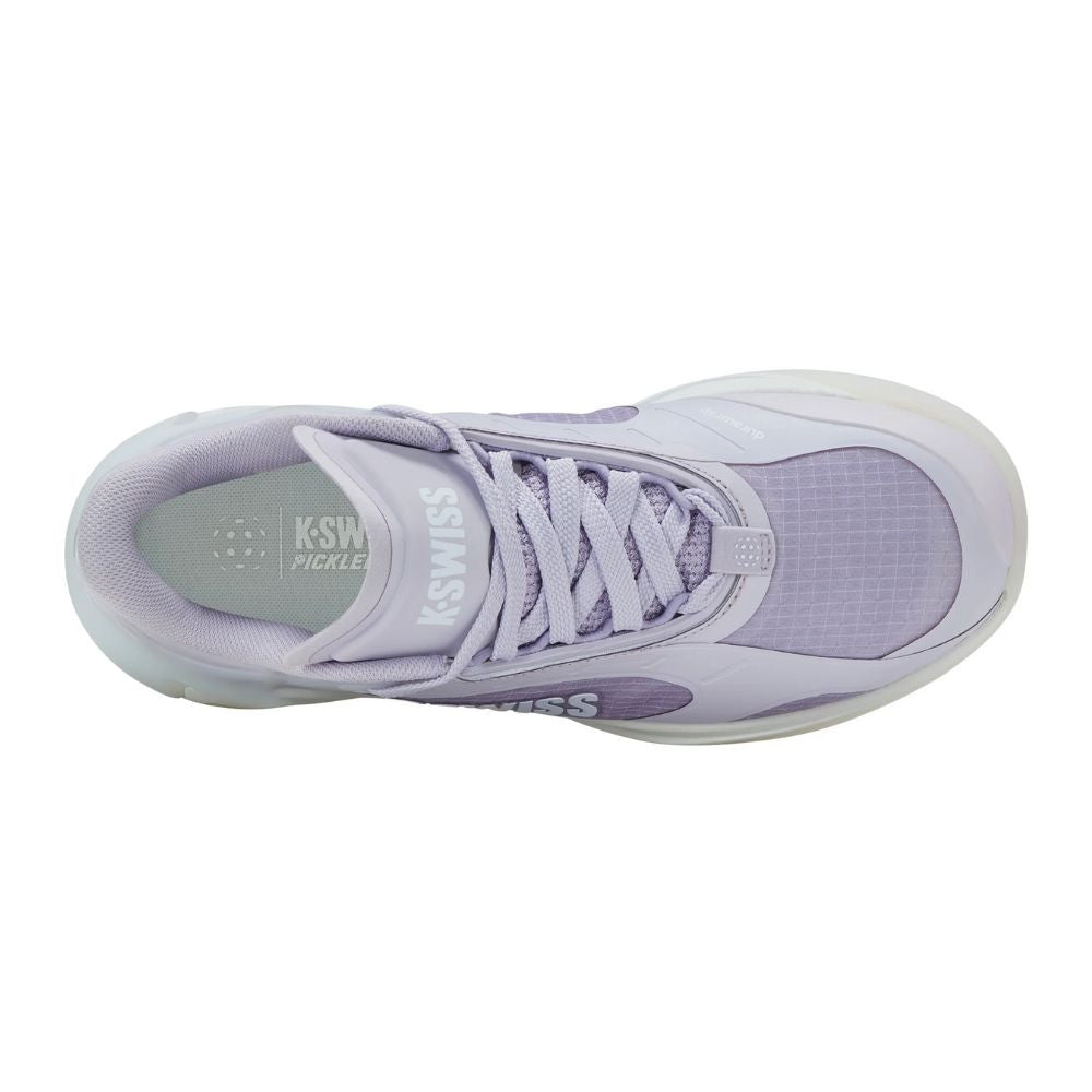 K-Swiss K-Frame Pickleball Shoe - Lavender Blue/Bit of Blue/Patina Green | Pickleball Sports Quality