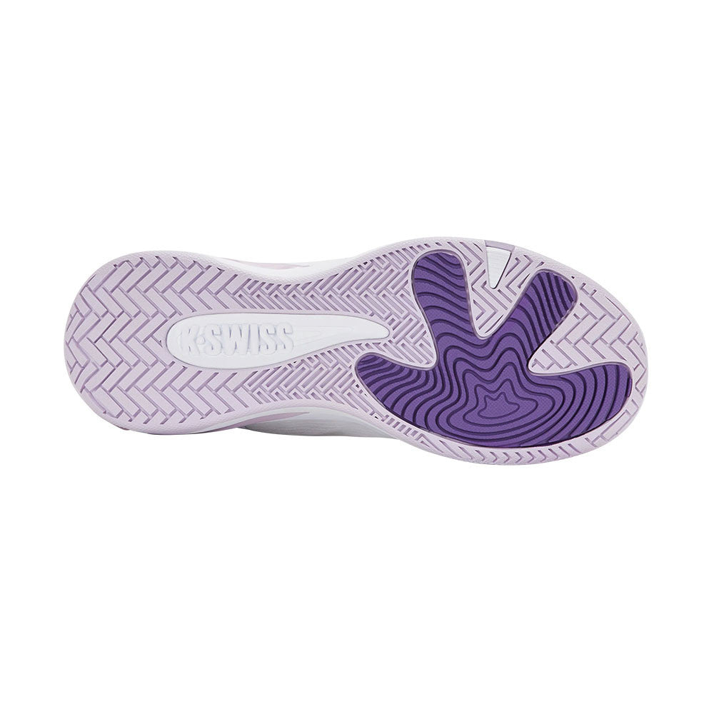 K-Swiss K-Frame Pickleball Shoe - White/Neon Mint/Hot Neon Pink | Pickleball Sports Latest