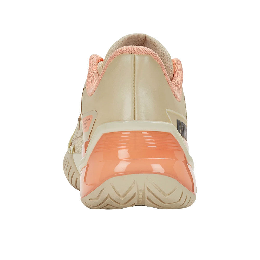 K-Swiss Ultra Shot 4 Pickleball Shoe - Whitecap Gray/Peach Parfait/Egret | Pickleball Sports Customer Favorite