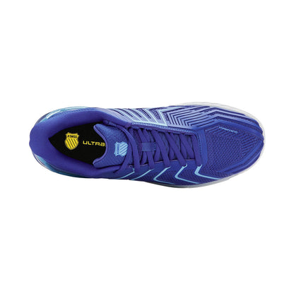 K-Swiss K-Frame Pickleball Shoe - White/Dazzling Blue | Pickleball Sports Top Pick