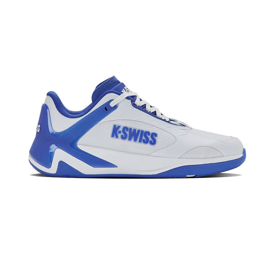 K-Swiss K-Frame Pickleball Shoe - White/Dazzling Blue | Pickleball Sports Classic